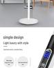 XLANKE Electric Oscillating Floor Fan with Remote Control - Silent Vertical Design for Home