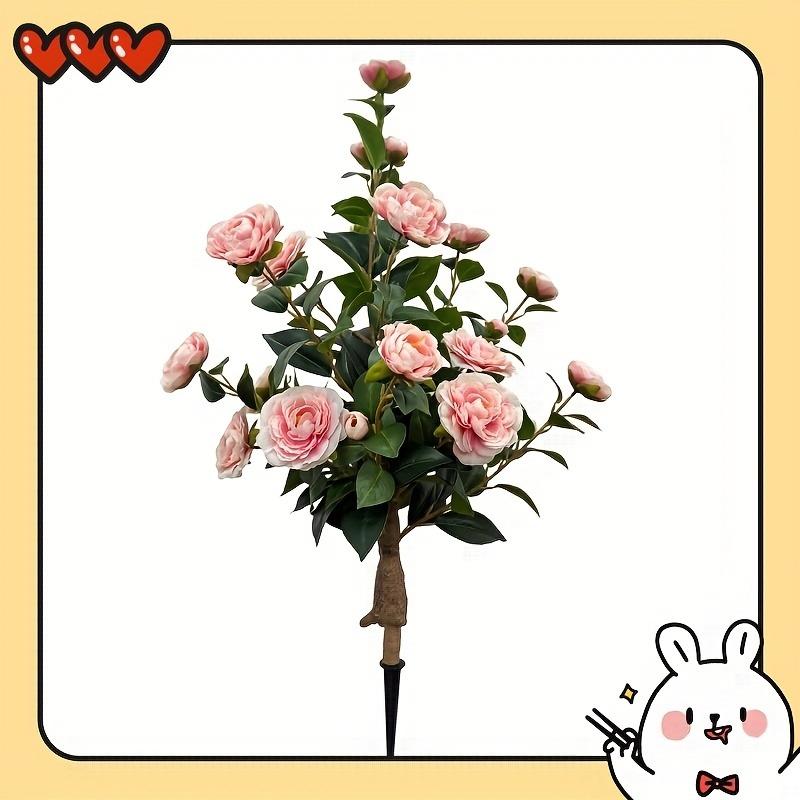 Artificial plants for home decor, suitable for home garden decoration. A розовый