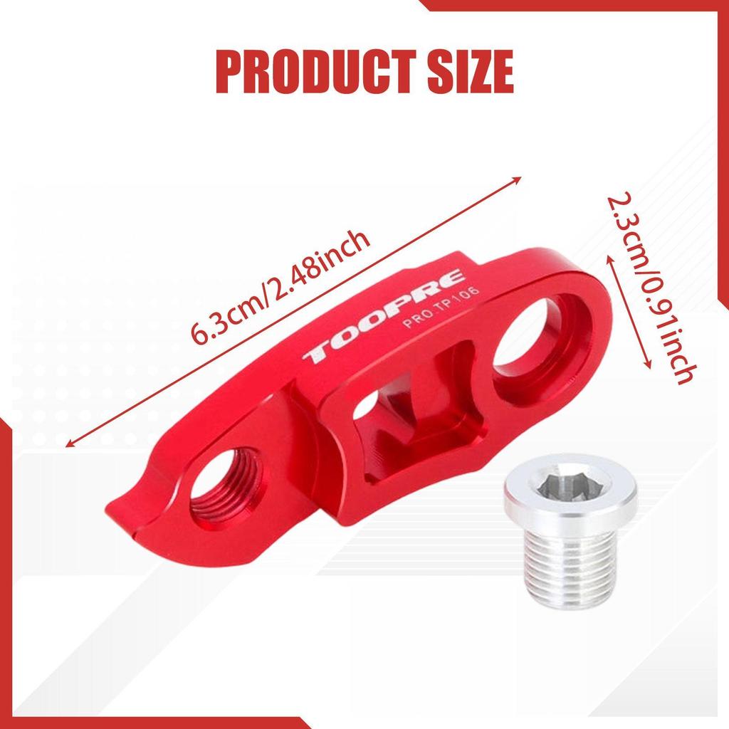 Rear Derailleur Hanger Extension, with Screw, Alignment Tool, Extension Adapter Parts, Rear Derailleur Extension