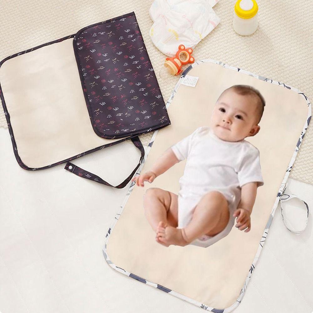 Foldable Baby Changing Mat Waterproof Baby Diaper Sheet Simple Diaper Changing Pad  Travel