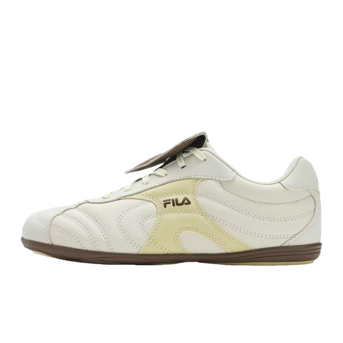 

New FILA LIPPER Water Dance Shoes Low Top Casual Shoes Women s Beige Yellow F12W511122FPR 36