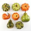 Pack Of 8 Artificial Pumpkins / Realistic Fall Decorations For Thanksgiving And Halloween / Small Plastic Pumpkins For Home And Garden Decoration