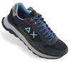 Sun68 Fire & Camping - Herren Sneakers Schuhe Schwarz Z45130-11 ORIGINAL