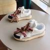 Bread Shoes Versatile for Couples Trendy Board Shoes Niche Design Breathable Retro Japanese Sports Shoes