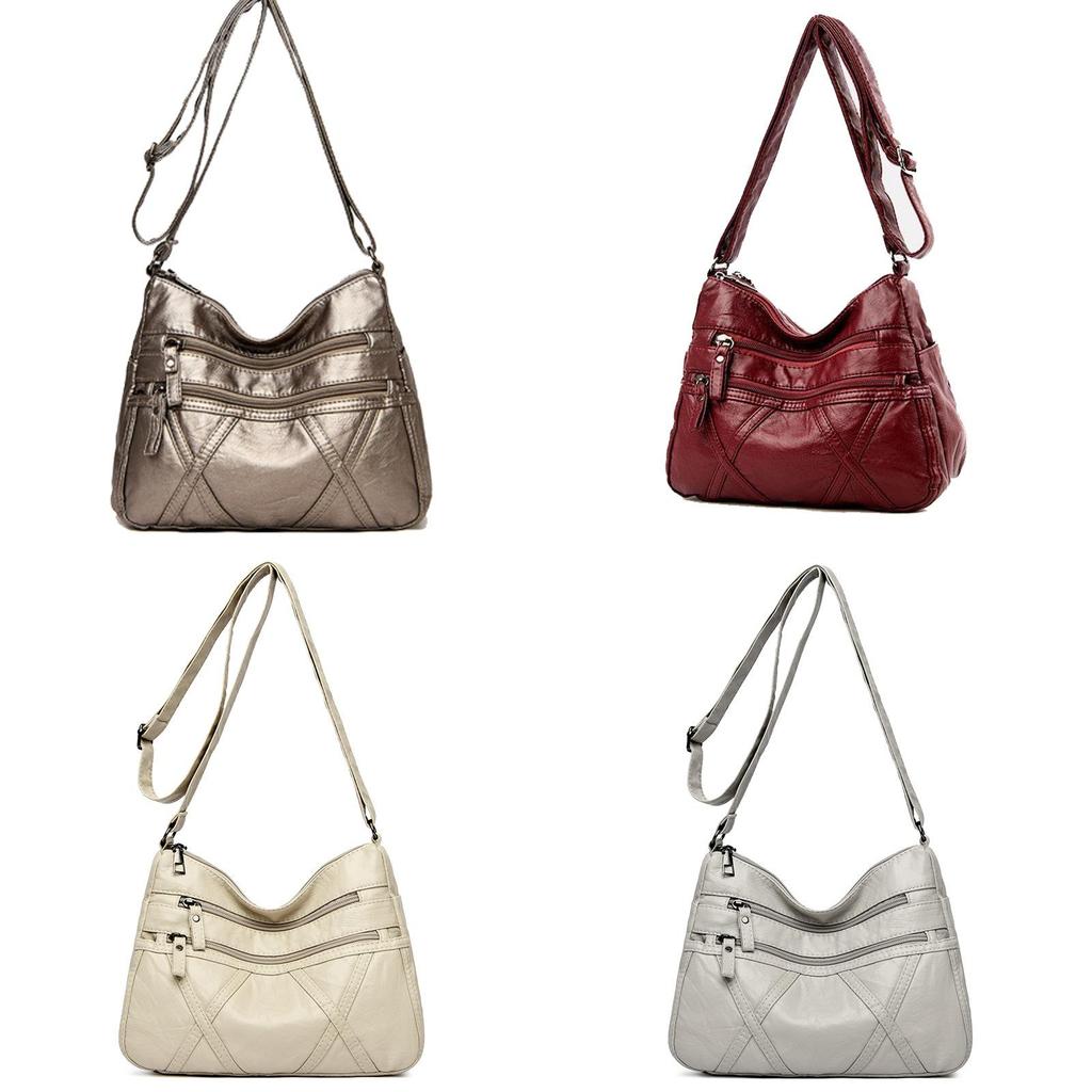Fashion Women Crossbody Bag Pu Minimalist Small Shoulder Purse For Daily Use