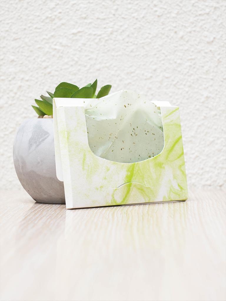 Green Tea Oil Blotting Paper 50 Sheets (Standard)