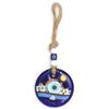 Hand of Fatima Lucky Eye Keychain Blue Eye Car Hanging Charm Lucky Eye Pendant  DIY Trinkets