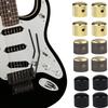 4 Pcs Enhanced Tone Control Metal Guitar Knobs Durable Tone Volume Knob Replacement  Bass