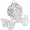 Zinc Alloy Material Metal Crafts Ornament Pumpkin Shaped Trinket Storage Box Vanity Organizer