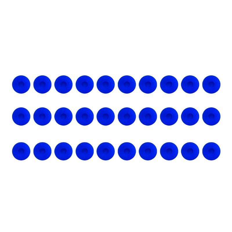 30Pcs/set 15mm Headphone Filters Dustproof for Earphone Filter Earphone Protective Filters Sponge Ear Pad Cushion