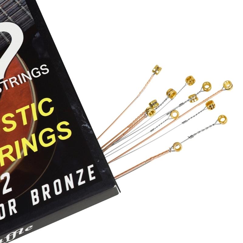 12Pcs Acoustics Guitar Strings for 12 String Classical Guitar Accessories