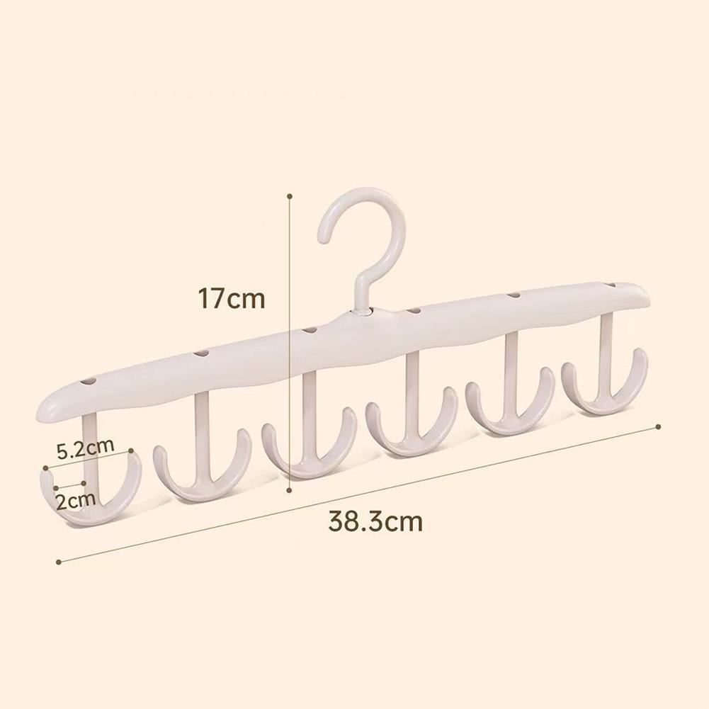 Innovative Clothing Accessory Hangers Rotatable Hooks Coat Hangers For Bags Hats Coat Vest