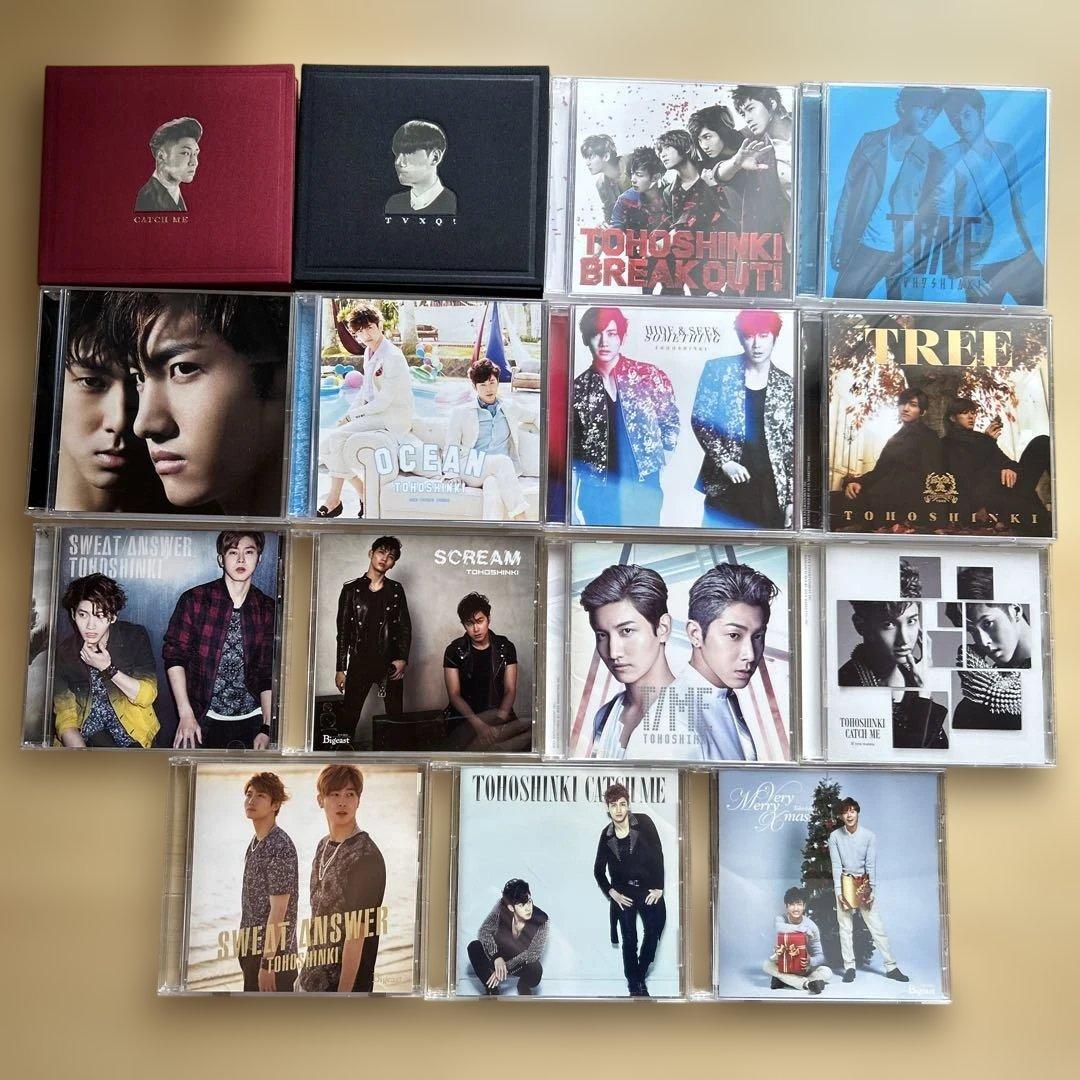 

[USED] TVXQ CD Album Collection 15 pieces