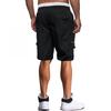 Men's Drawstring Belted Multi-pocket Cargo Shorts