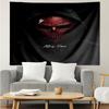 Devil's Night Tapestry for Bedroom Aesthetic Classroom Tapestries Wall Hanging for Living Room Dorm Office,Ideal Creative Gift