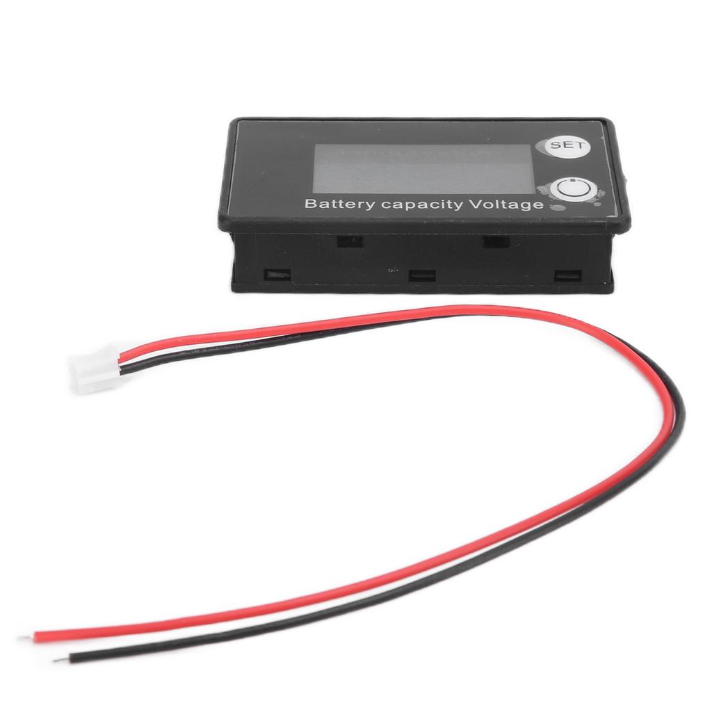 LCD-Farbdisplay DC-Voltmeter Tragbarer Batteriekapazitätstester für Elektromobil DC8‑100V