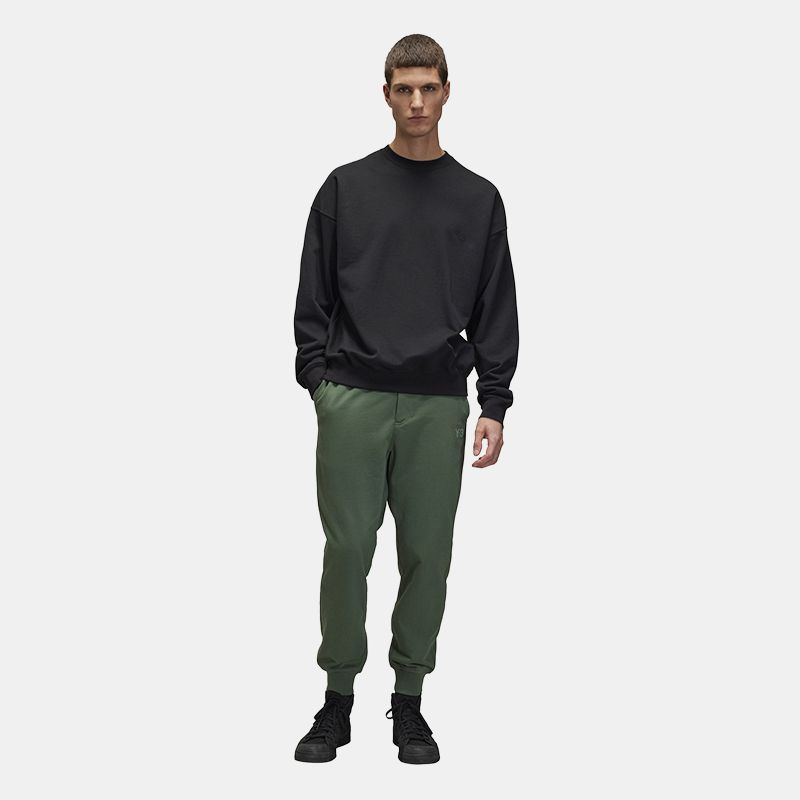 Y-3 Cuff Fit Pants Men Pants Military-Green JM7858