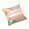 Minimalist Leaf Skeleton Throw Pillow Cover, Neutral Linen Cushion Cover for Modern & Farmhouse Decor