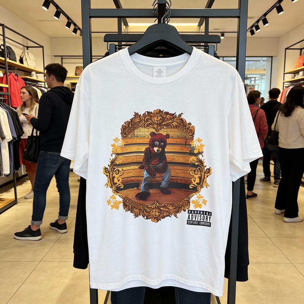 

Kanye TShirt The College Dropout Shirt Hip Hop Tee Kanye The College Dropout Unisex T-Shirt S