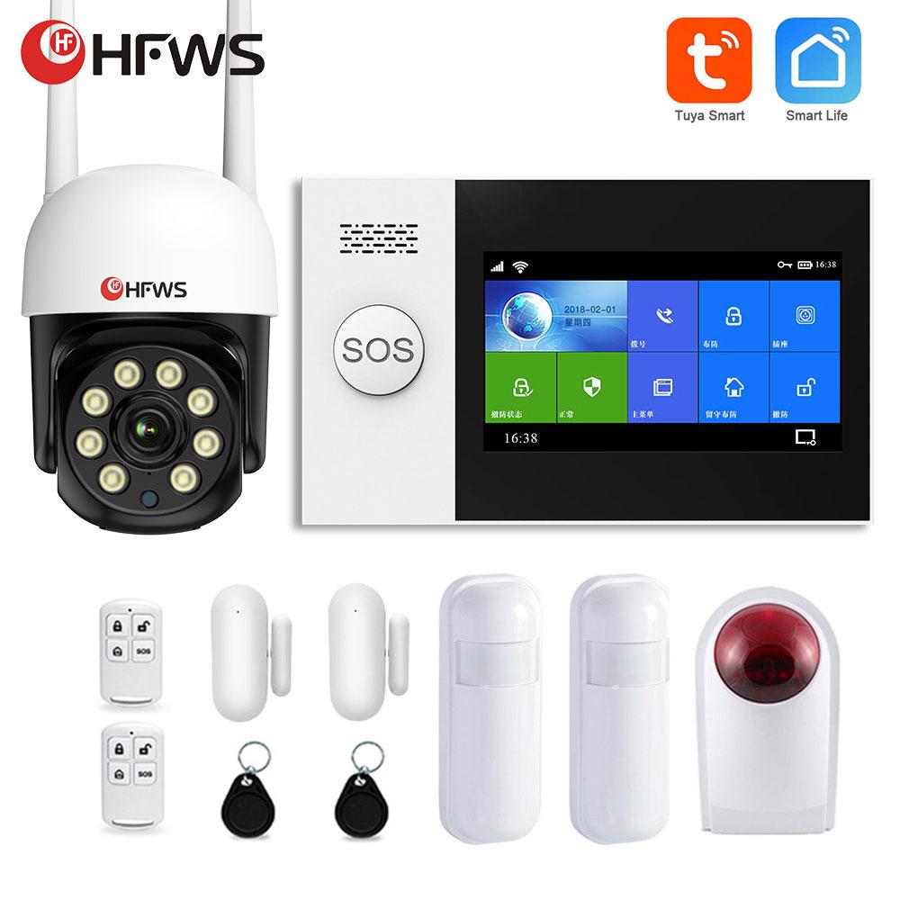 Buy HFWVISION Tuya Smart Home Security Alarms for Home Wireless Alarm