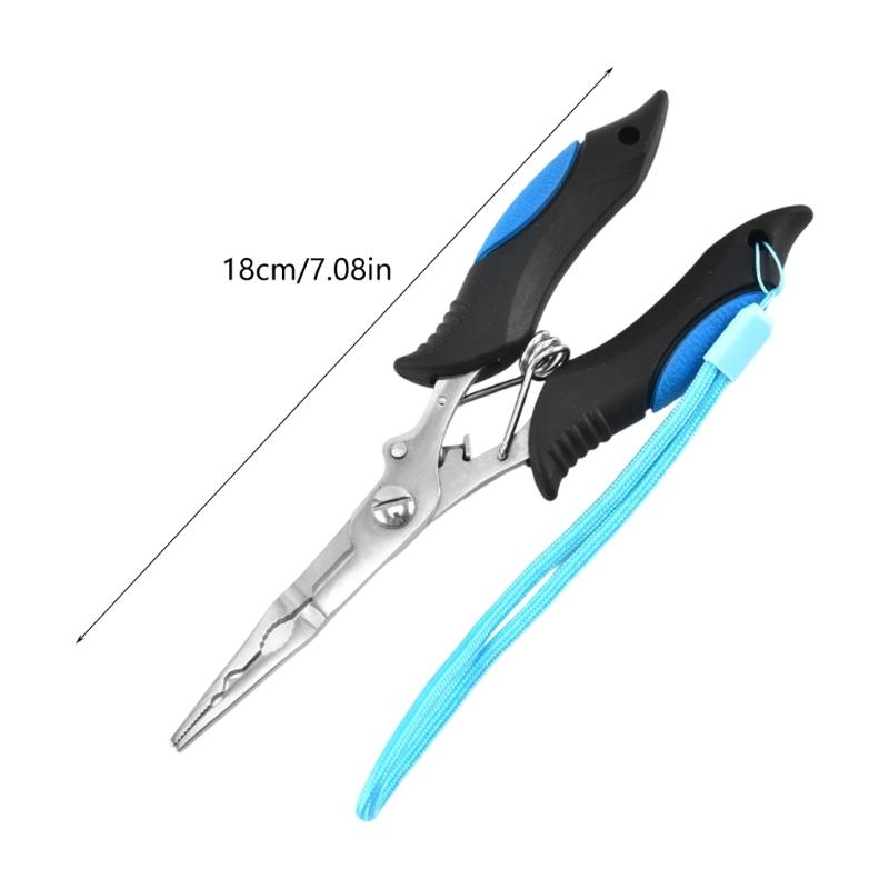 Fishing Hook Remover Fishing Line Cutter Multifunctional Fishing Lip Plier Fish Grip Grabber Fishing Fish Mouth Clamps