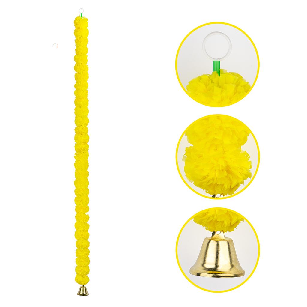 Bell, Longevity Chrysanthemum Strip, Indian Wedding Lantern Festival Supplies, Mexican Undead Festival Decorations