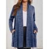 Women S Loose Lightweight Long Sleeve Cardigan With Pockets
