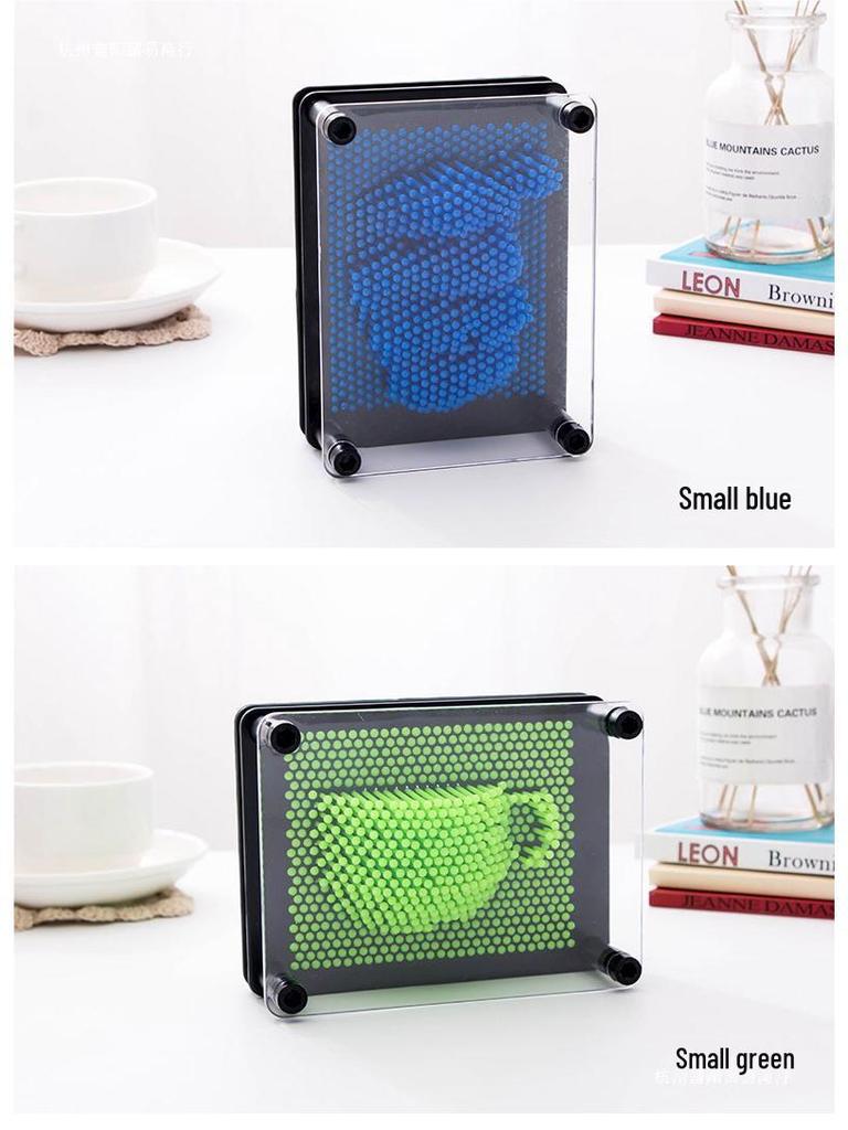 3D Pin Art Hand and Face Impression Toy