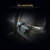 4/2/1pcs Car Seat Back Headrest Hook Holder Plastic Hanger for Bag Purse Cloth