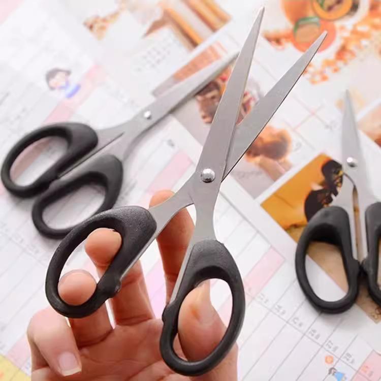 Portable Stainless Steel Office & DIY Scissors: Small, Durable Paper-Cutting Knife for Students & Home Use
