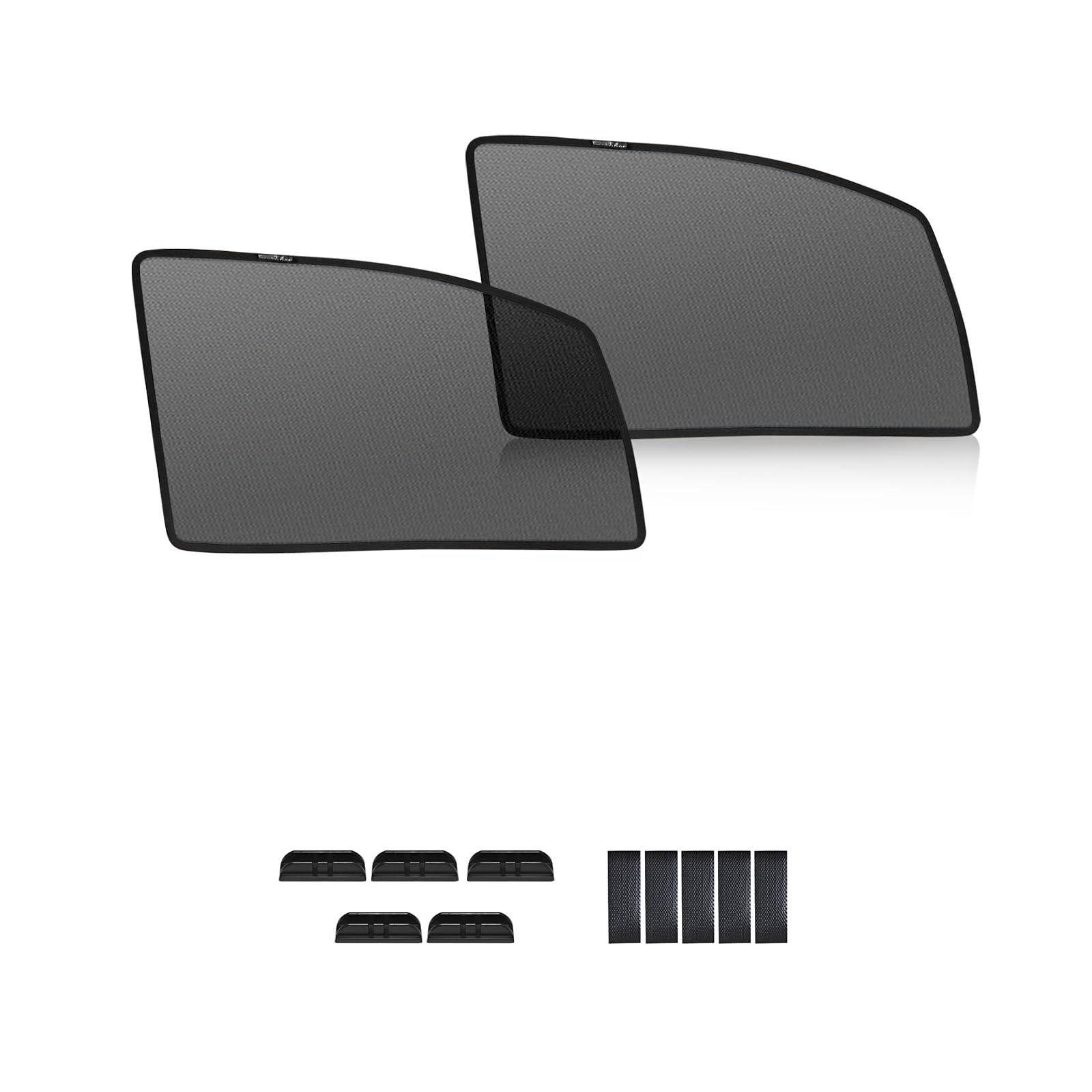 

mesh sunshades for Toyota 80 Mesh for driver and passenger Sun outdoor screen magnetic shades Vehicle-specific Voxy/Noah series. shades/sunshades чёрный