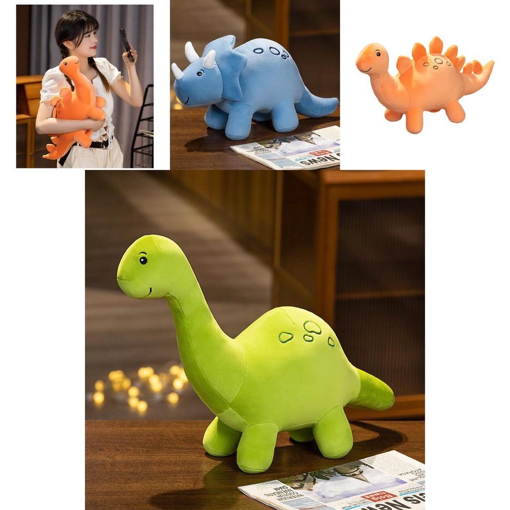 Dinosaur Plush Toy Long-necked Dinosaur Stuffed Animal Pillow For Kids And Babies Soft And Cuddly Sleeping Companion Characters)