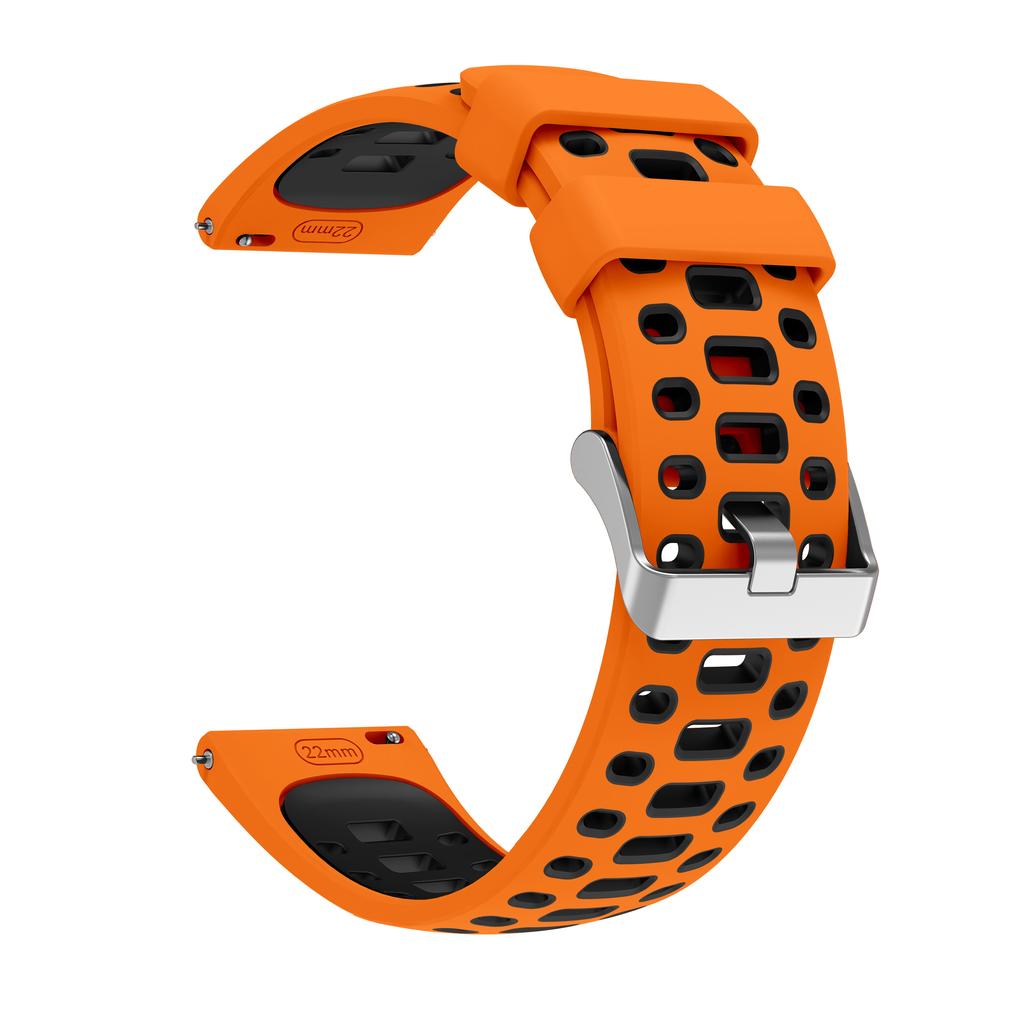 Cinturino per Orologio in Silicone Bicolore da 22MM per Huawei GT Runner 2 Gt6/Gt5 46mm Cinturino per Orologio Sportivo da Esterno per Huawei GT Runner 2