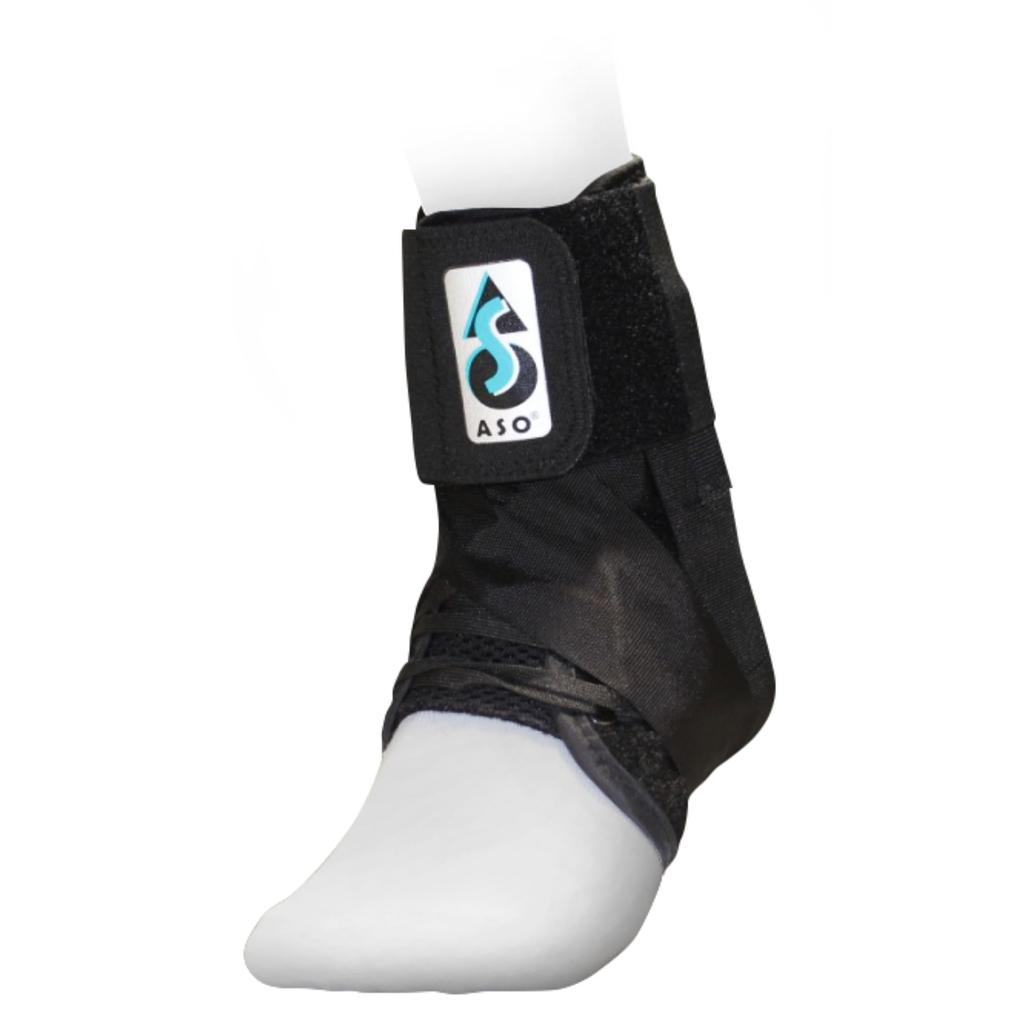 ASO Ankle Supporter Black M Size Sprain Prevention ASO-SL