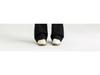 Black High-Waisted Micro-Flared Jeans for Women - 2025 Spring/Autumn Slimming Stretch Bodycon Pants