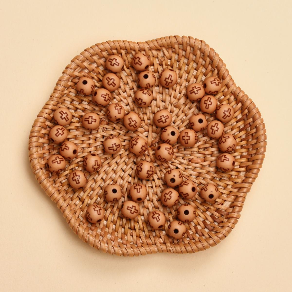 

Модные акриловые бусины из крестообразной сосны 50 шт. 7 мм DIY материал для изготовления ювелирных изделий браслет ожерелье