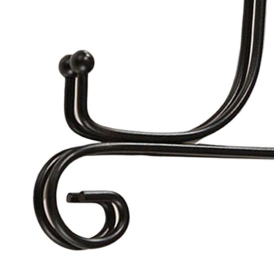 Plate Holder Retro Style Decorative Iron All-Purpose Bowl Plate Photo Picture Frame Rack for Home