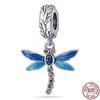 Glow In The Dark Firefly Charm Bead Fit Necklace Bracelet 925 Silver Chameleon Pendant Beads Women DIY Jewelry Making