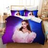 Pop Singer Ariana‑Grande 3D Printed Bedding Set Duvet Cover Pillowcase Bedroom Home Decor