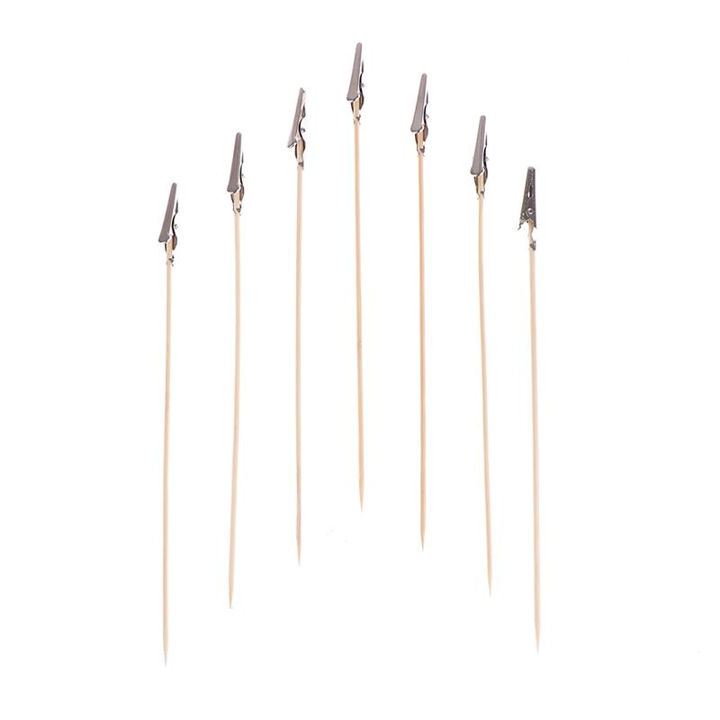 20 st Målarställ Alligatorklämma Pinne Modelleringsverktyg För Airbrush Modell Del