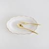 Classic Curved Gold Teaspoon Teafork