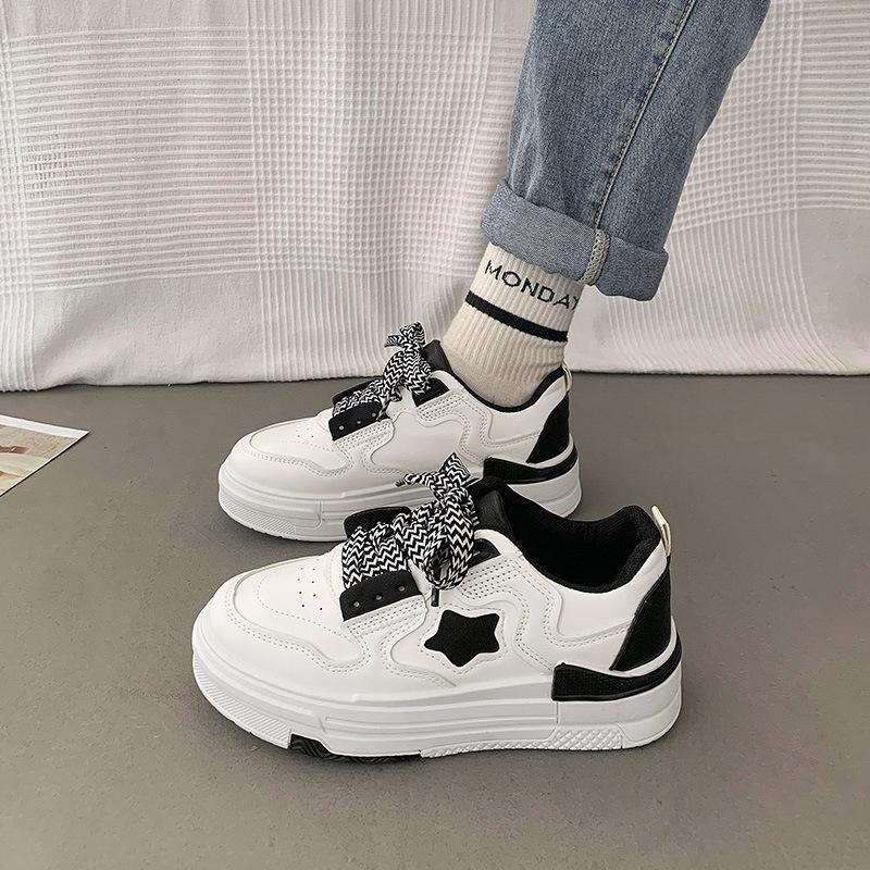 Original star little white shoes women's spring 2025 new niche chic popular versatile sports and leisure board shoes