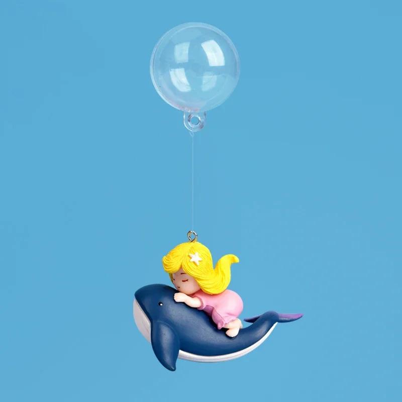 Popular Fish Tank Ornaments Diver Landscaping Decorations Aquarium Gifts PVC Floating Fish Tank Landscaping Aquarium Accessories