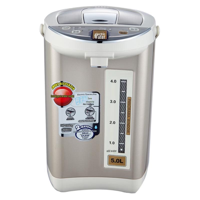ZISIZ 5L Stainless Steel Electric Kettle Thermos