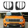 2pcs Front Headlight Lamp Decor Cover Trim for Jeep Renegade + Accessories