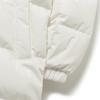 New MLB Base Logo Down Jackets Unisex White 3ADJJ0316-50IVS