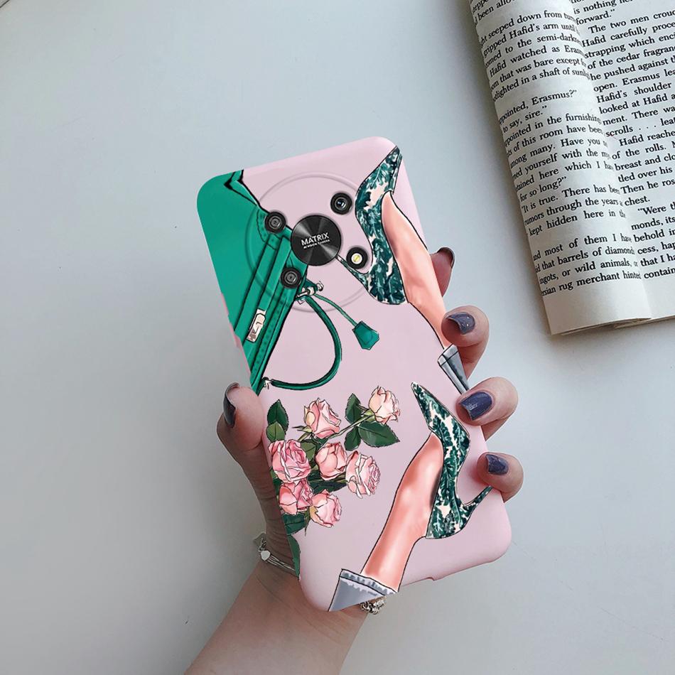 Case For Honor Magic 4 LITE X30 X9 5G Back Cover Super Mom Baby Fashion Girls Soft Phone Case Silicone Funda For Honor X30 Capa