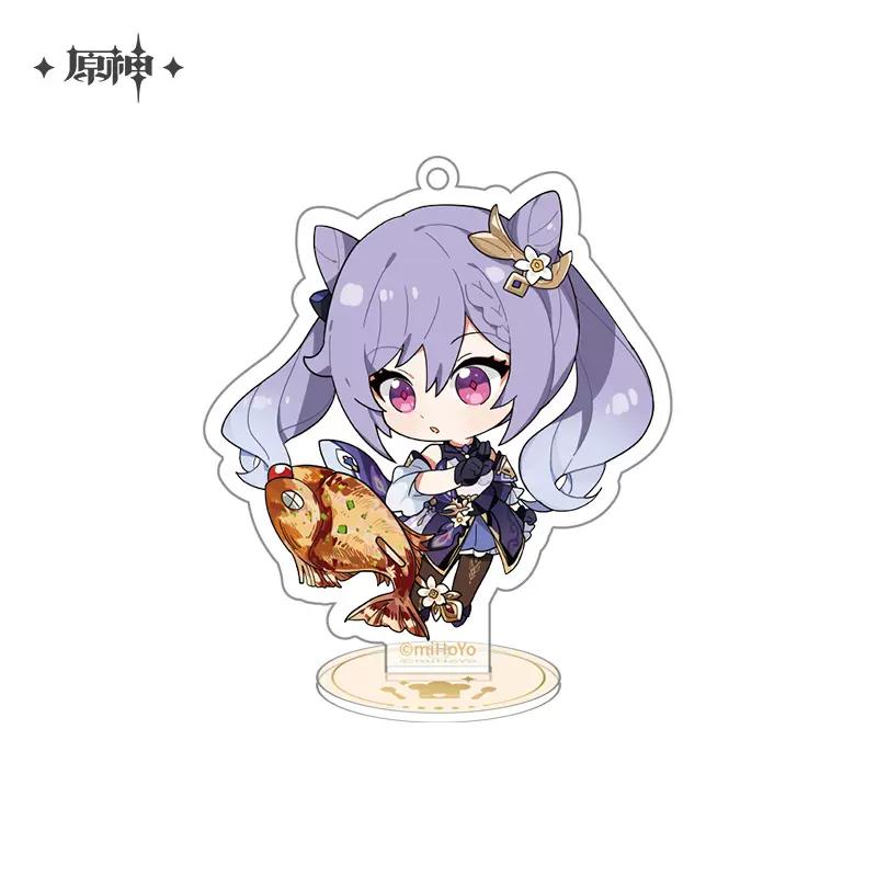 Sunsyea Genshin Impact Official Merch miHoYo Original MWPD Series Q Version Acrylic Stand Tartaglia Zhongli