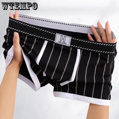 1PC Boxers Calcinha Masculina Algodão Cuecas Masculinas Confortáveis Cueca Masculina