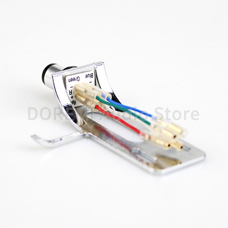 1Pcs LP Vinyl Record Player Phonograph Headshell Universal Turntable Phono Moving Magnetic Cartridge Stylus Holder Connect Kit